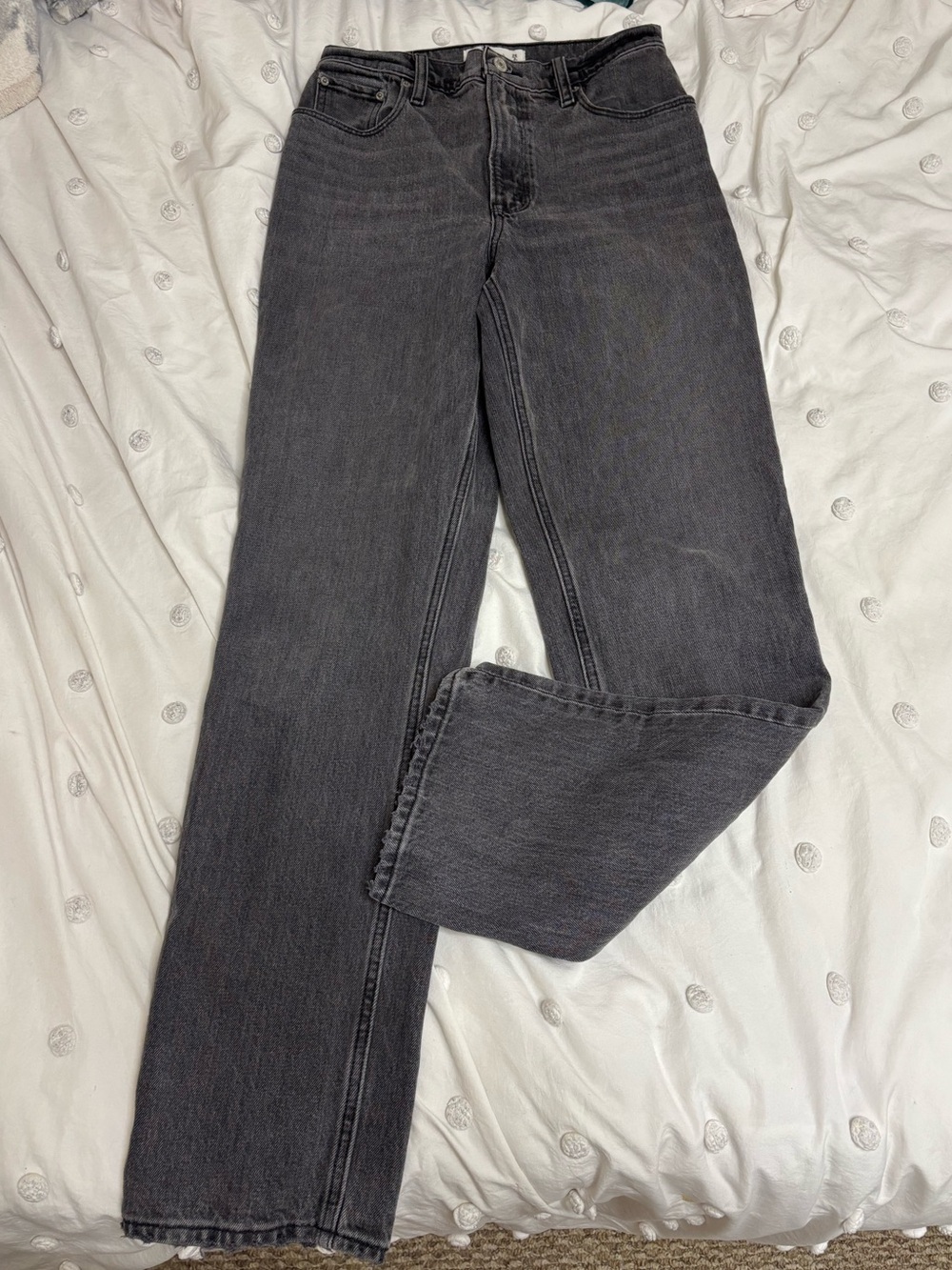 ABERCROMBIE & FITCH 90s Straight Ultra High Rise Jeans